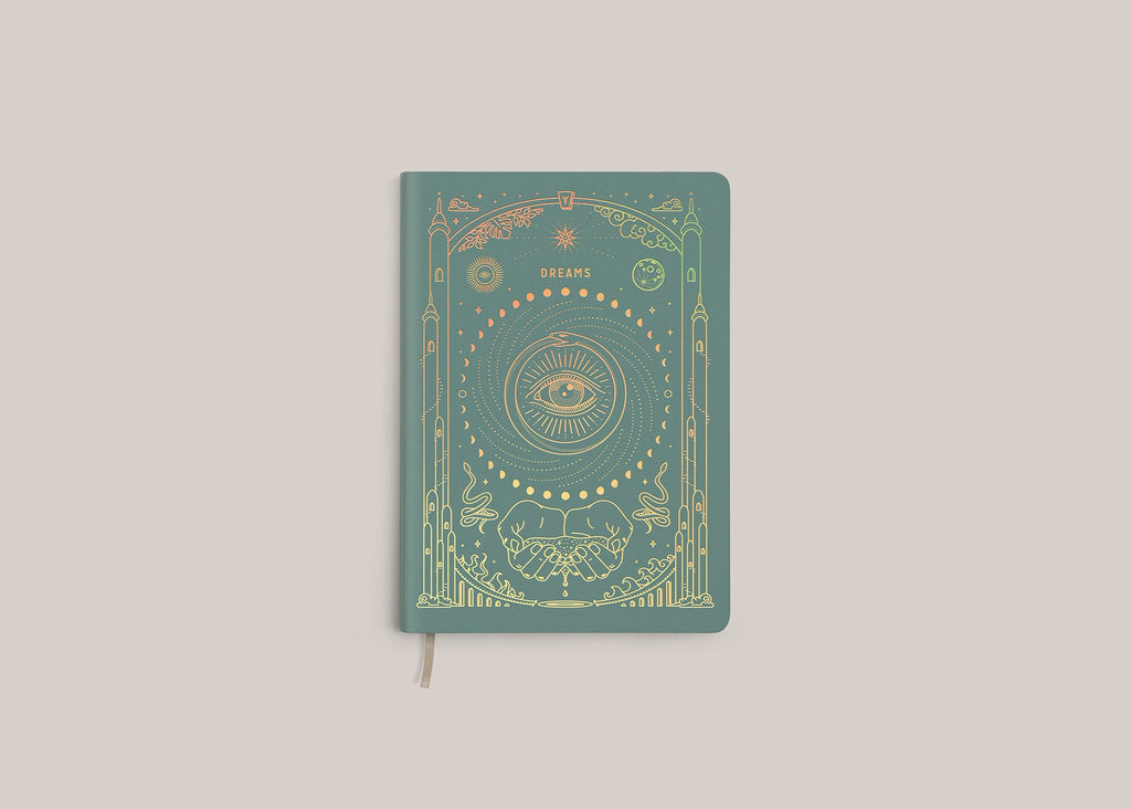 MOI Pocket Dream Journal - Magic of I - Teal / Gold Holo