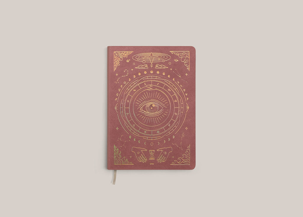 MOI Vegan Leather Pocket Journal - Magic of I - Coral Rose