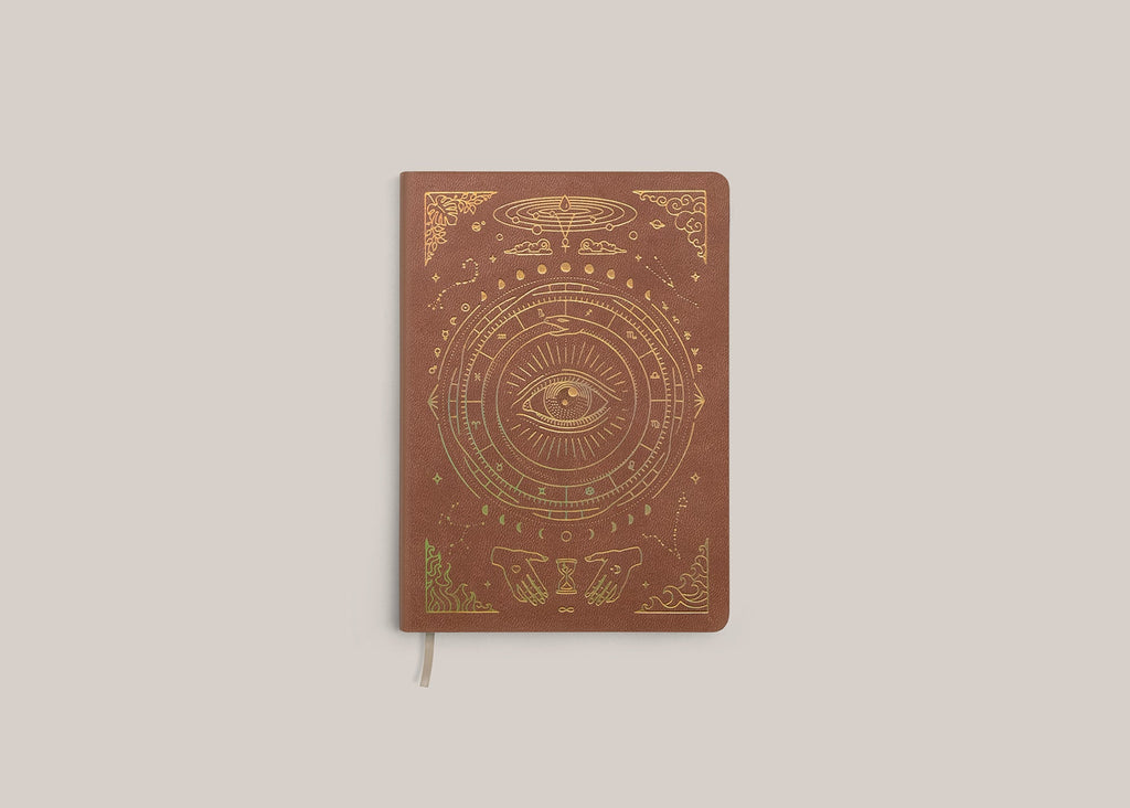 MOI Vegan Leather Pocket Journal - Magic of I - Desert Brown