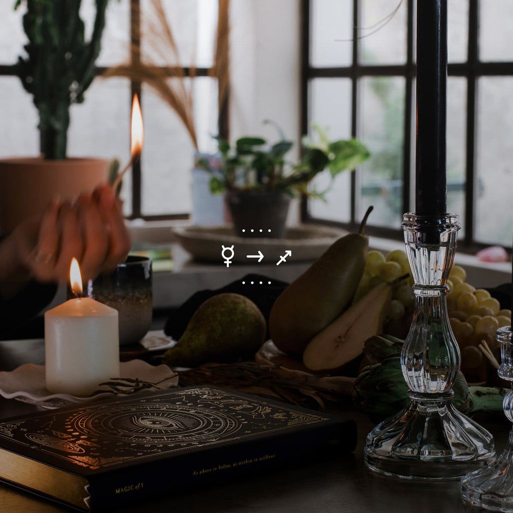 Mercury Enters Sagittarius