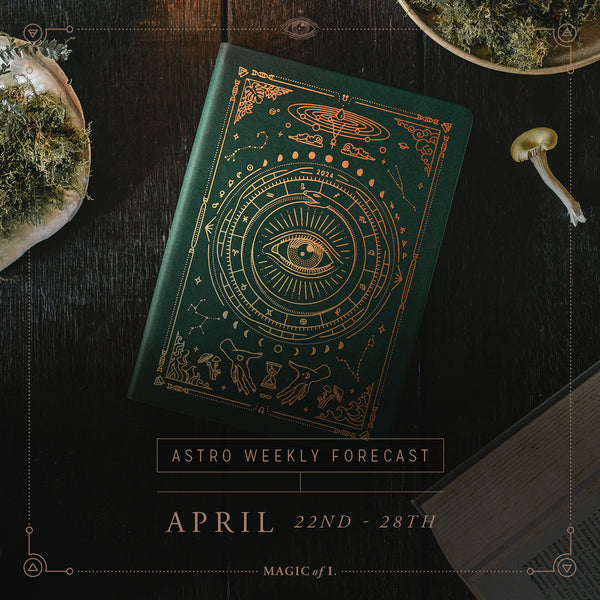 Week Ahead Transits: 22 - 28 April | Magic of I.