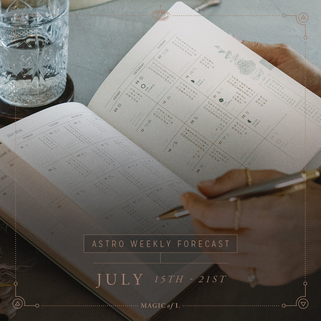 Week Ahead Transits: 15 - 21 July