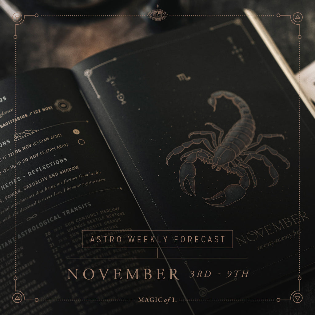 Week Ahead Transits 3 - 9 November