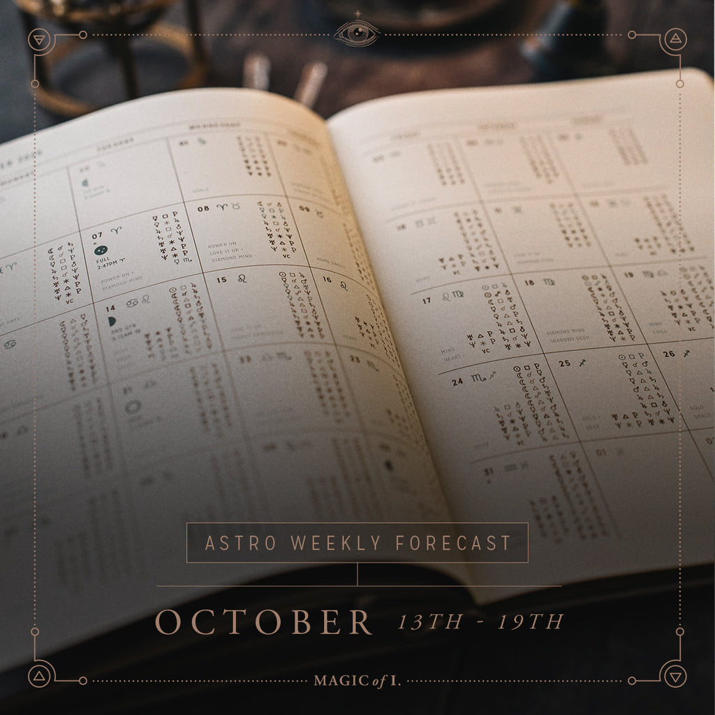 Week Ahead Transits 13 - 19 October
