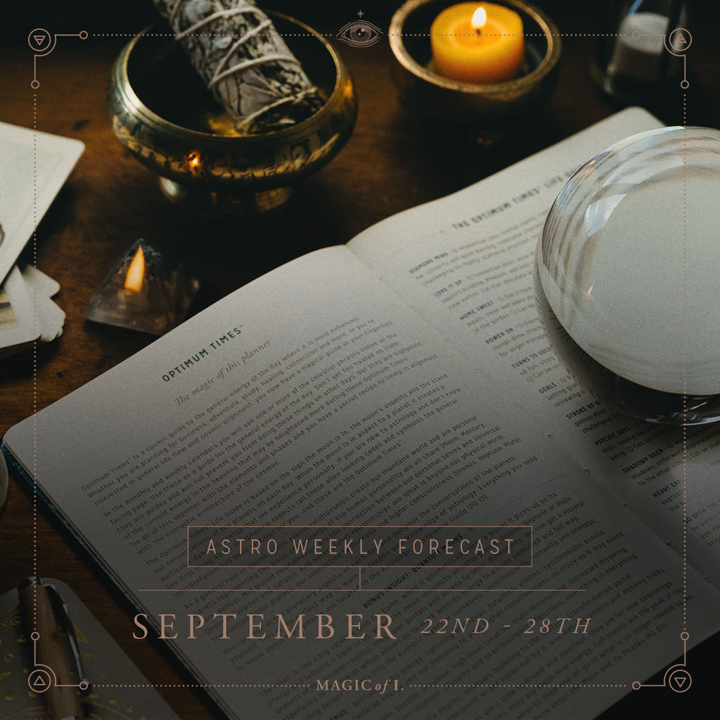 Week Ahead Transits 22 - 28 September