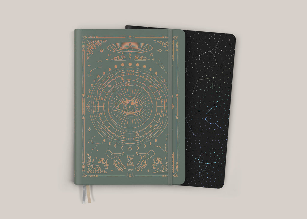 2024 A5 Astrological Planner + Journal Bundle