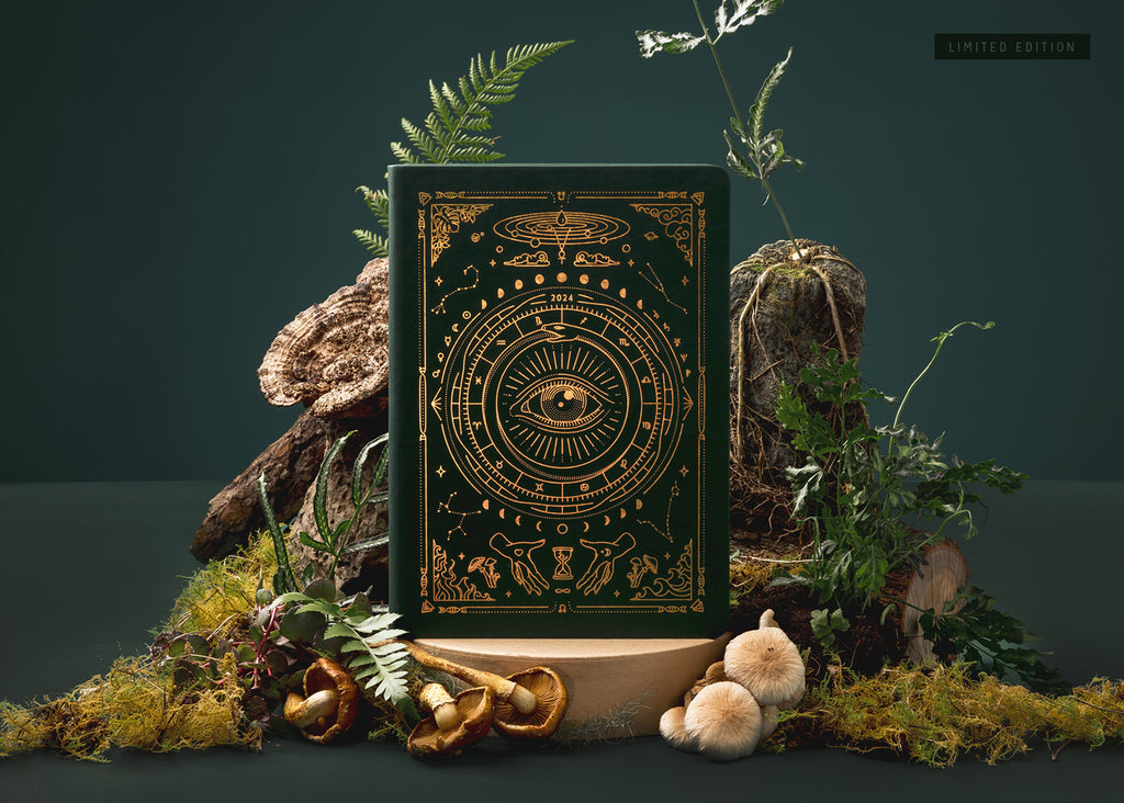 2024 Astrological Planner - Deep Moss - Limited Edition - Pre-Order