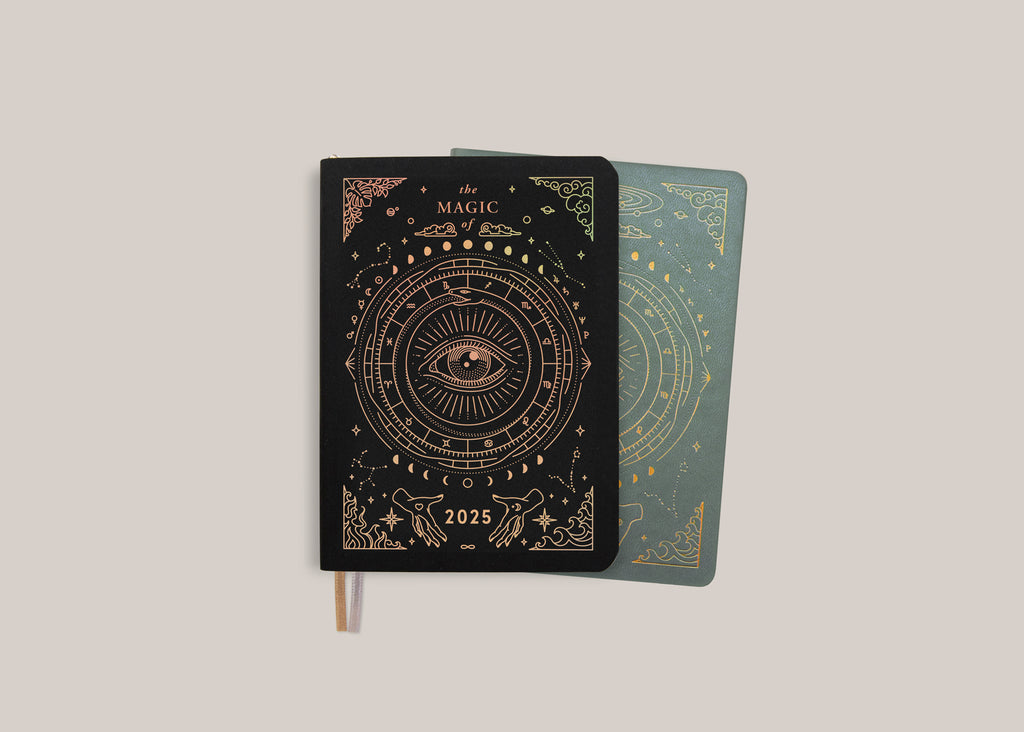 2025 ASTROLOGICAL POCKET PLANNER + POCKET JOURNAL BUNDLE