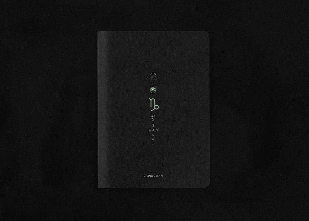 A5 ZODIAC NOTEBOOK: CAPRICORN