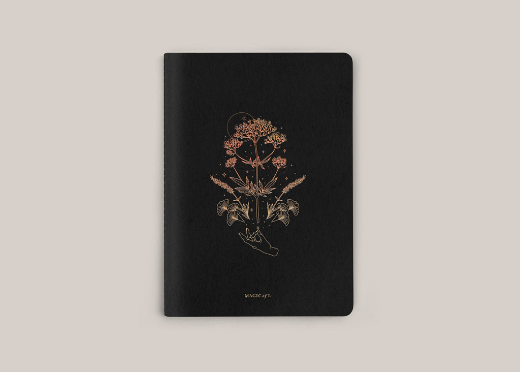 A5 BOTANICALS NOTEBOOK: IX