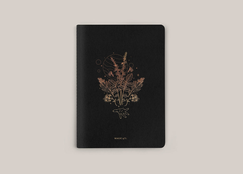 A5 BOTANICALS NOTEBOOK: XII