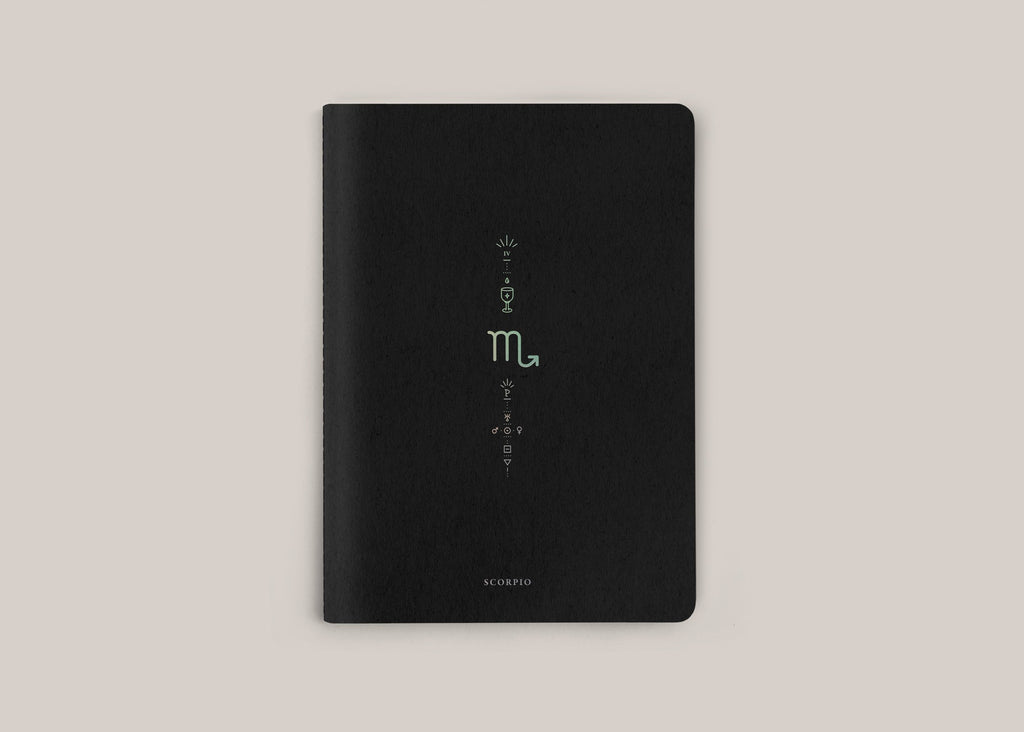 A5 ZODIAC NOTEBOOK: SCORPIO