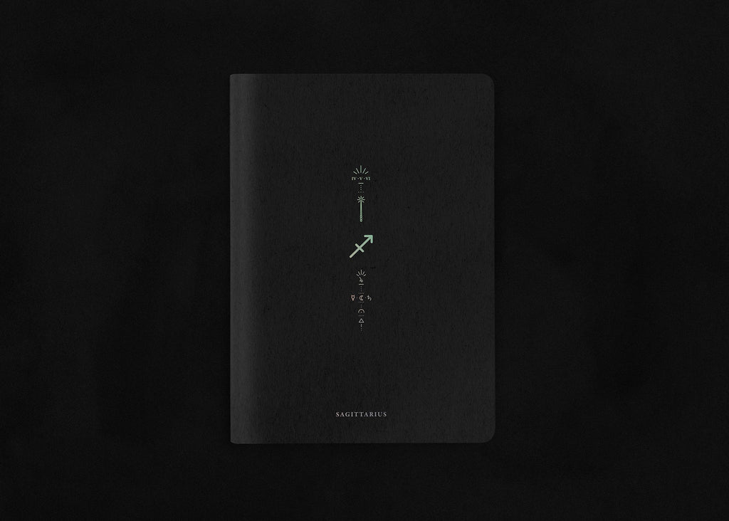 A5 ZODIAC NOTEBOOK: SAGITTARIUS