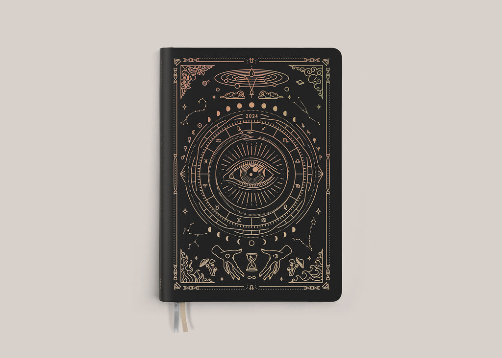 2024 Astrological Planner - Black - Pre Order
