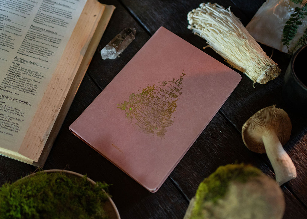 A5 ASTRO-MYCOLOGY JOURNAL: EARTHLY DELIGHTS - MUSHROOM