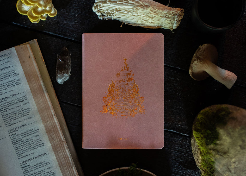 A5 ASTRO-MYCOLOGY JOURNAL: EARTHLY DELIGHTS - MUSHROOM
