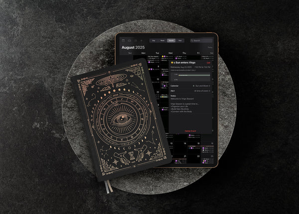 2025 ASTROLOGICAL PLANNER + DIGITAL CALENDAR BUNDLE | Daily Astrology ...