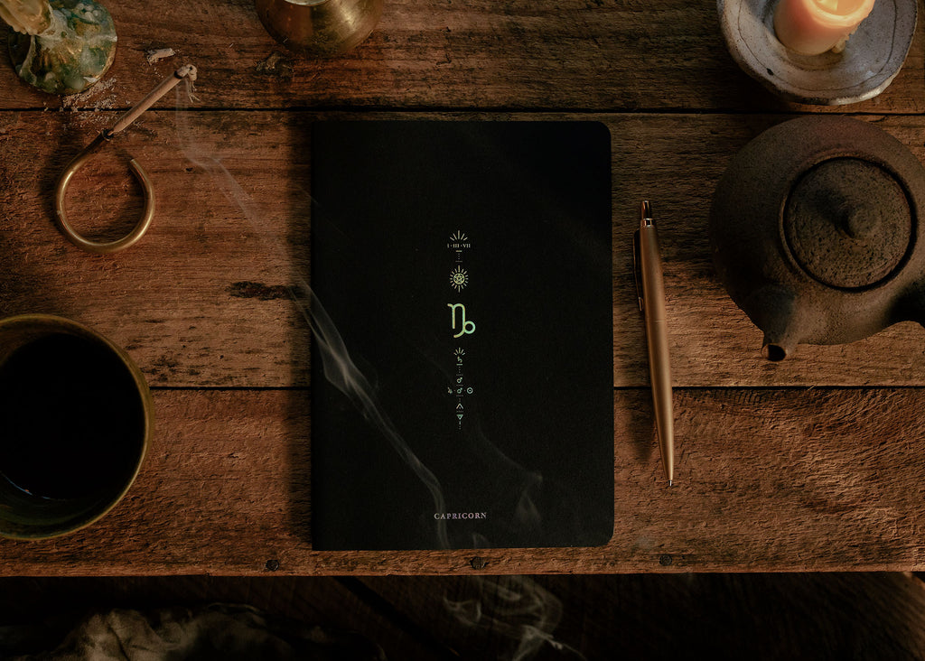 A5 ZODIAC NOTEBOOK: CAPRICORN
