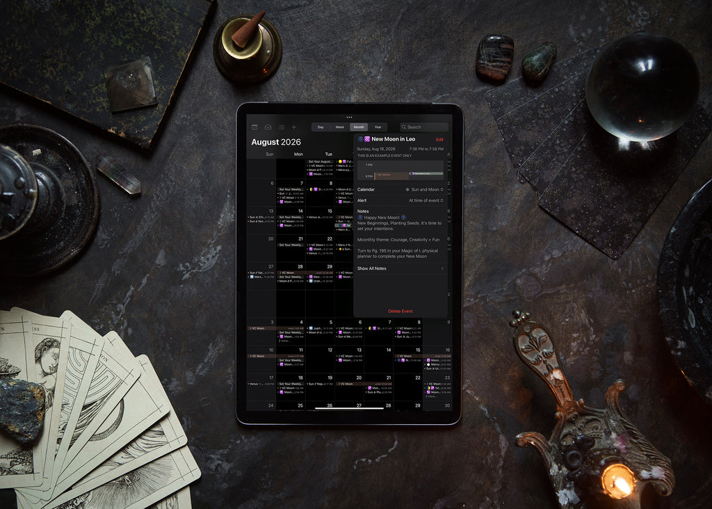 2026 Astrological Digital Calendar