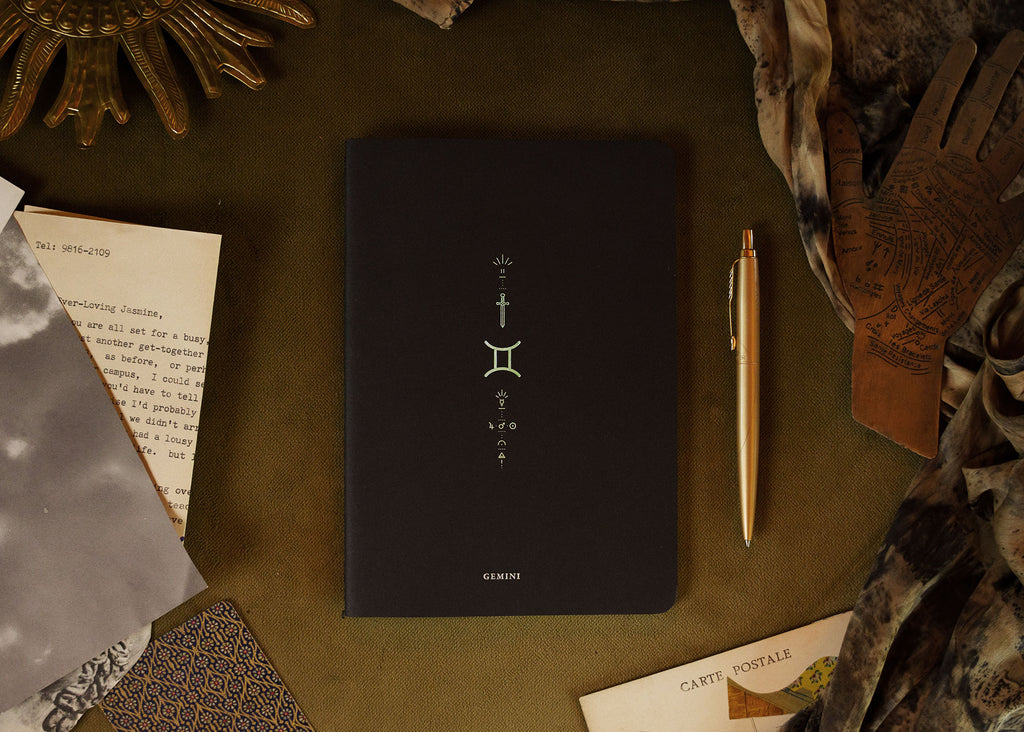 A5 ZODIAC NOTEBOOK: GEMINI
