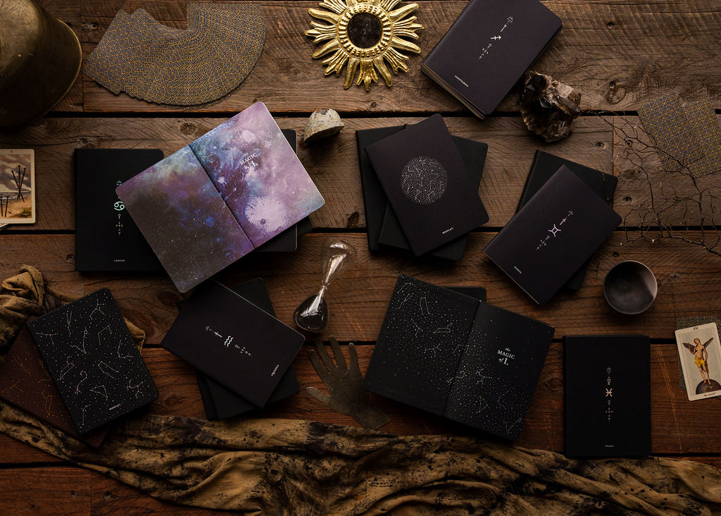 A5 ZODIAC NOTEBOOK: NIGHT SKY