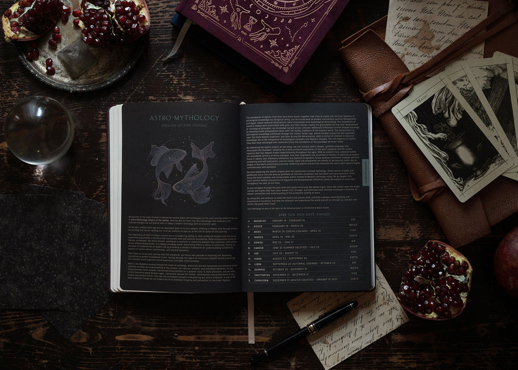 2026 Astrological Planner - Limited Edition + Digital Calendar Bundle