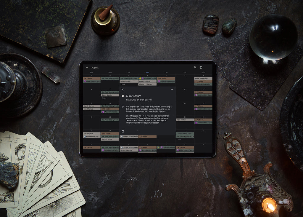 2026 Astrological Planner - Limited Edition + Digital Calendar Bundle