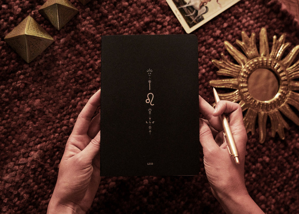 A5 ZODIAC NOTEBOOK: LEO