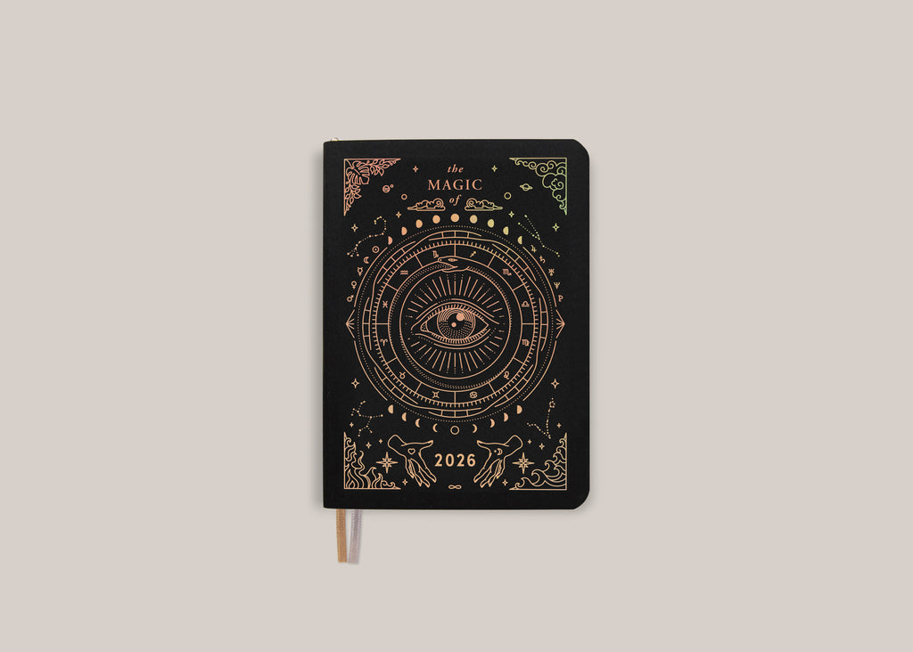 2026 Astrological Pocket Almanac & Guidebook - Black - PRE ORDER