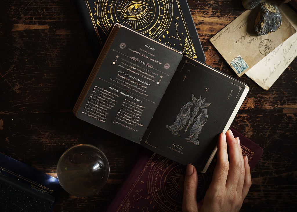 2026 Astrological Pocket Almanac & Guidebook - Black - PRE ORDER