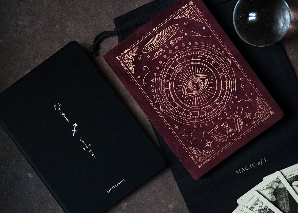 2026 Astro Planner - Pomegranate + Free Zodiac Journal