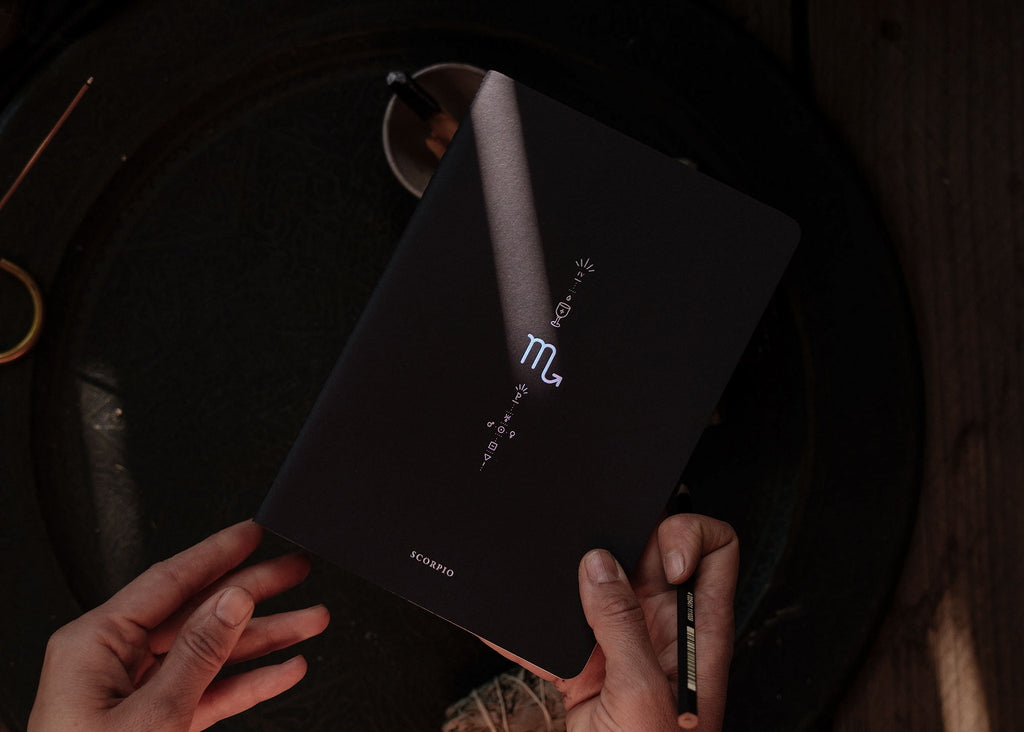 A5 ZODIAC NOTEBOOK: SCORPIO