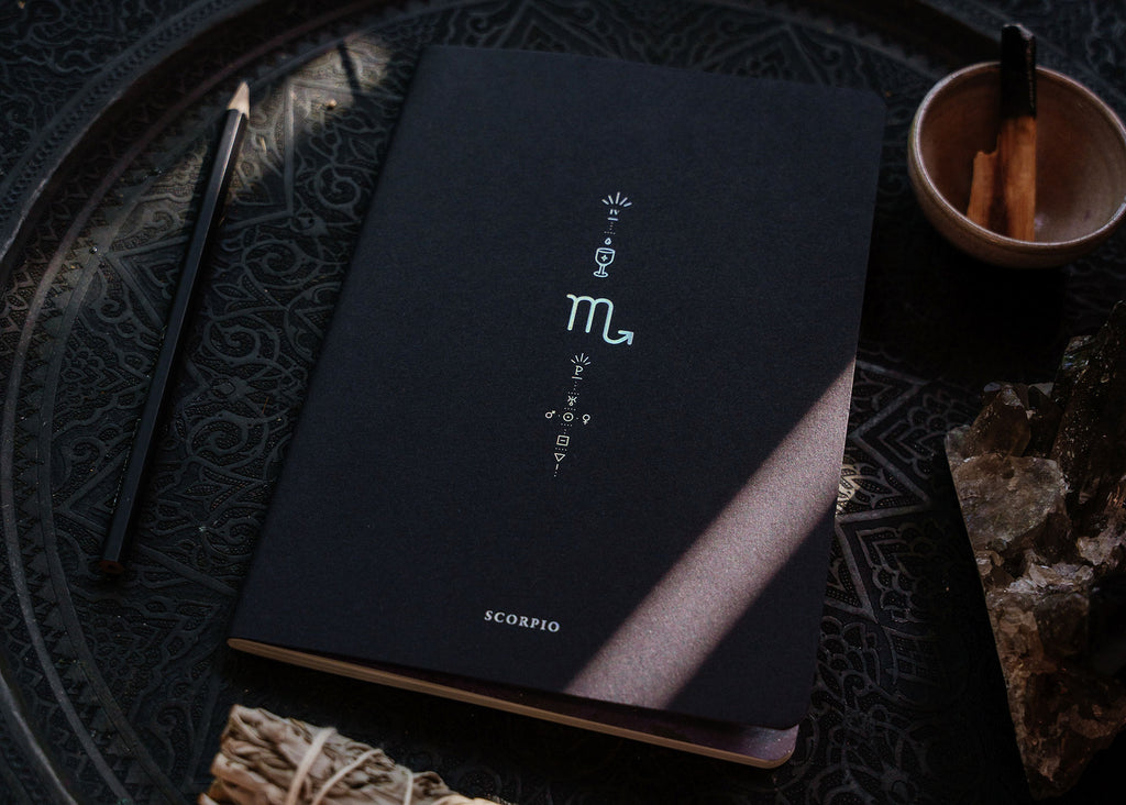 A5 ZODIAC NOTEBOOK: SCORPIO