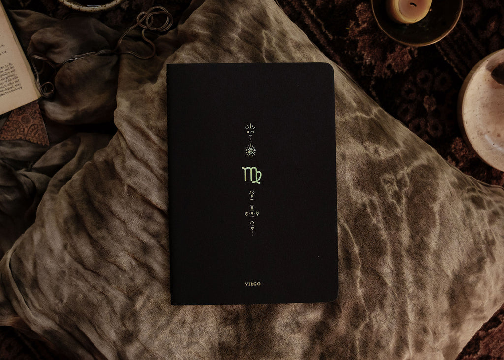 A5 ZODIAC NOTEBOOK: VIRGO