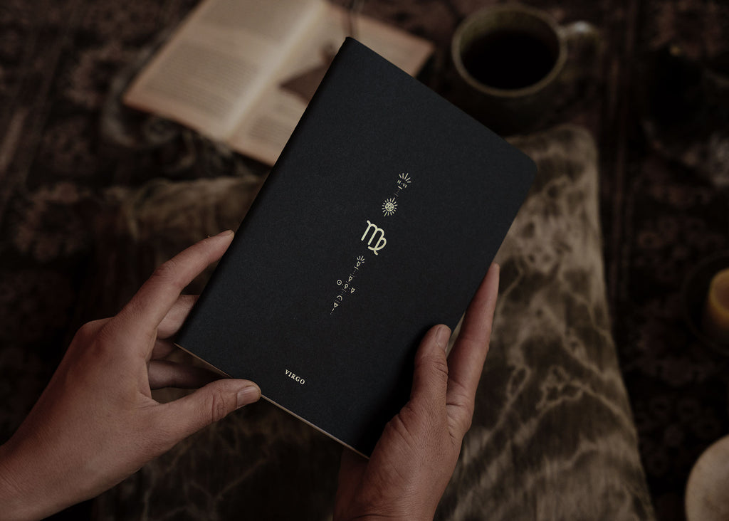 A5 ZODIAC NOTEBOOK: VIRGO