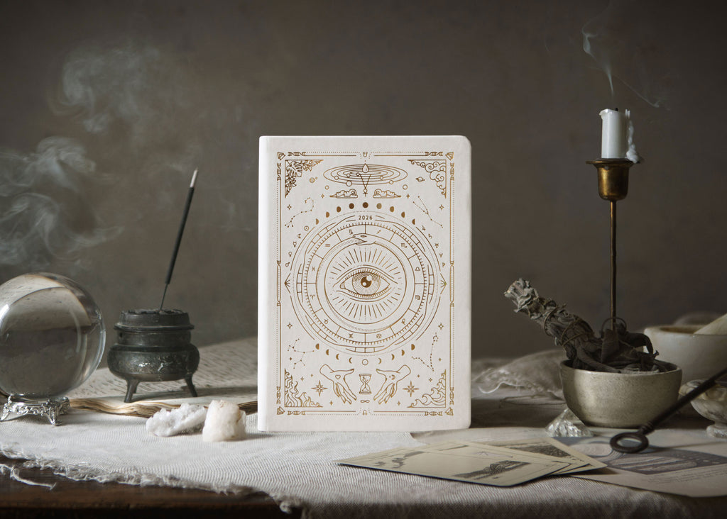 2026 Astrological Almanac & Guidebook - White - PRE ORDER