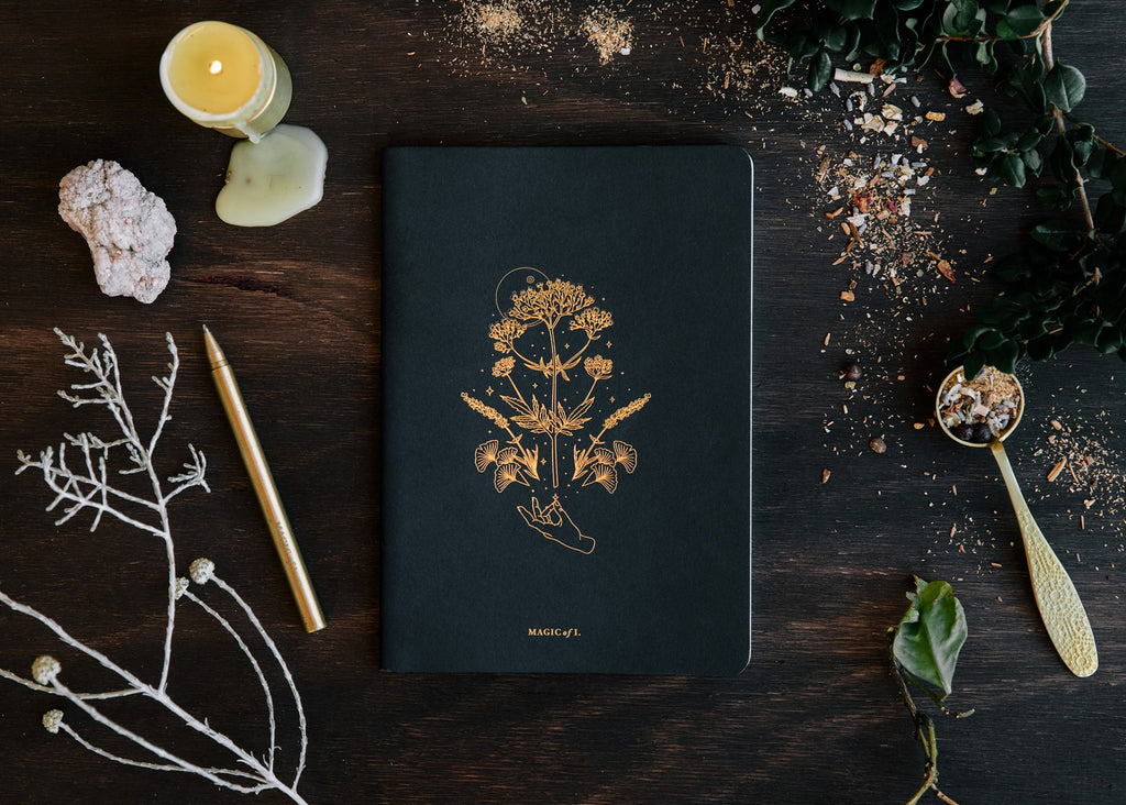 A5 BOTANICALS NOTEBOOK: IX