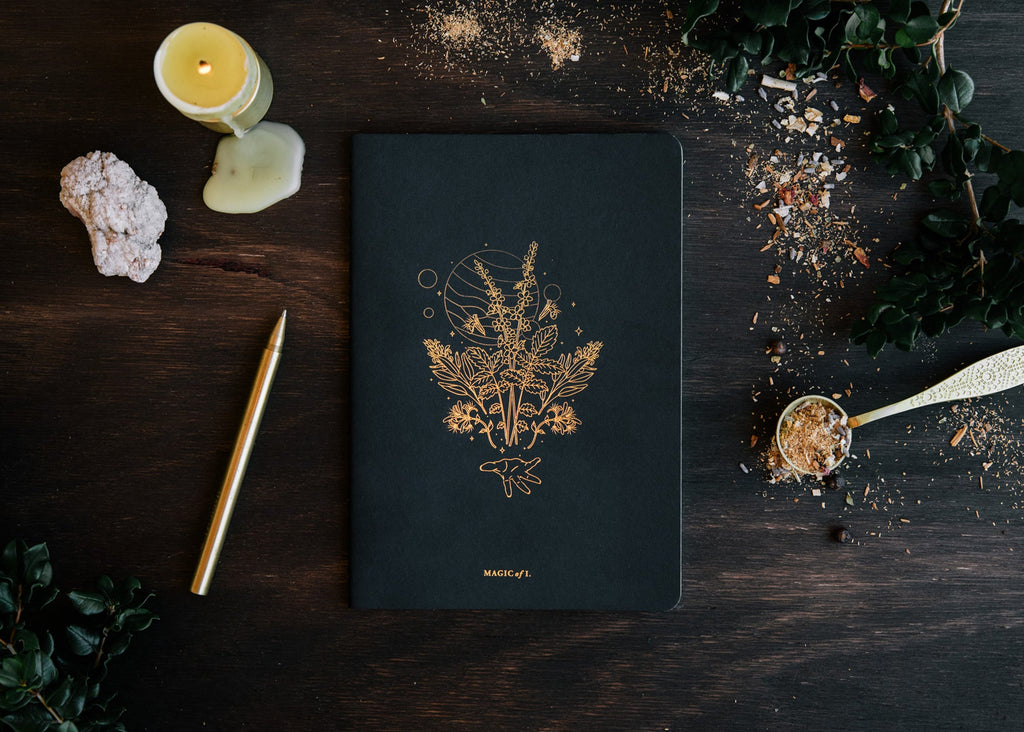 A5 BOTANICALS NOTEBOOK: XII