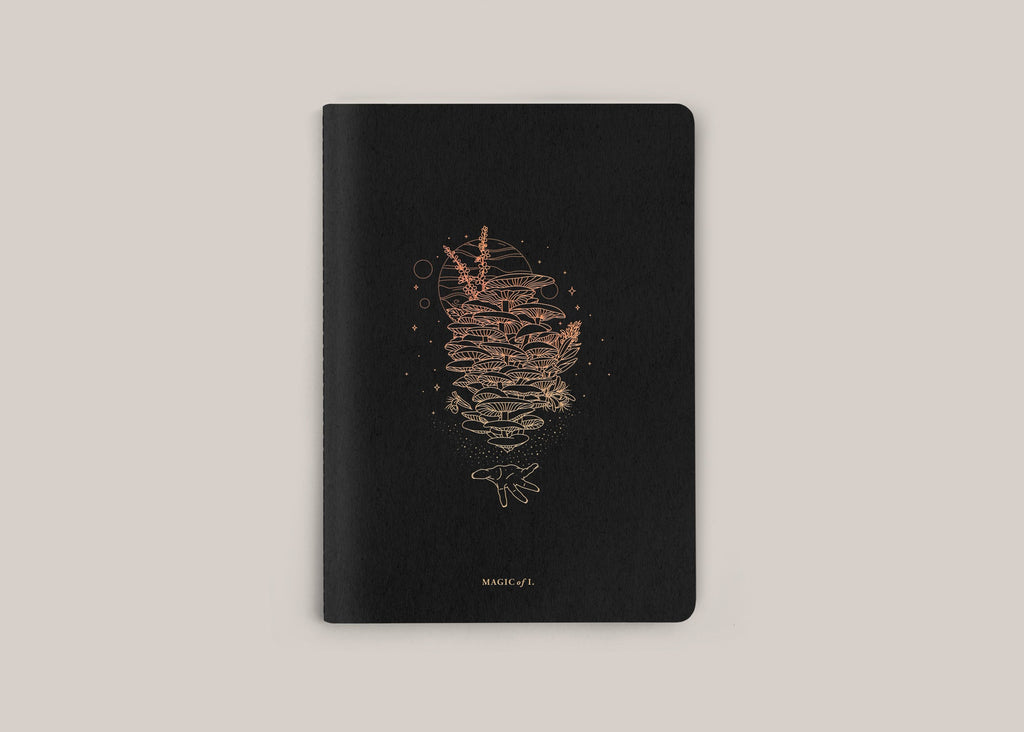 A5 ASTRO-MYCOLOGY NOTEBOOK: ENOKI