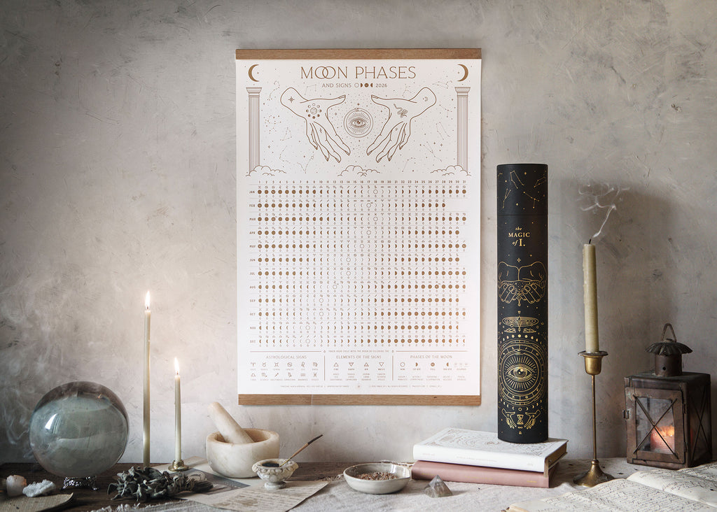 2026 Moon Phases + Signs Calendar - PRE ORDER